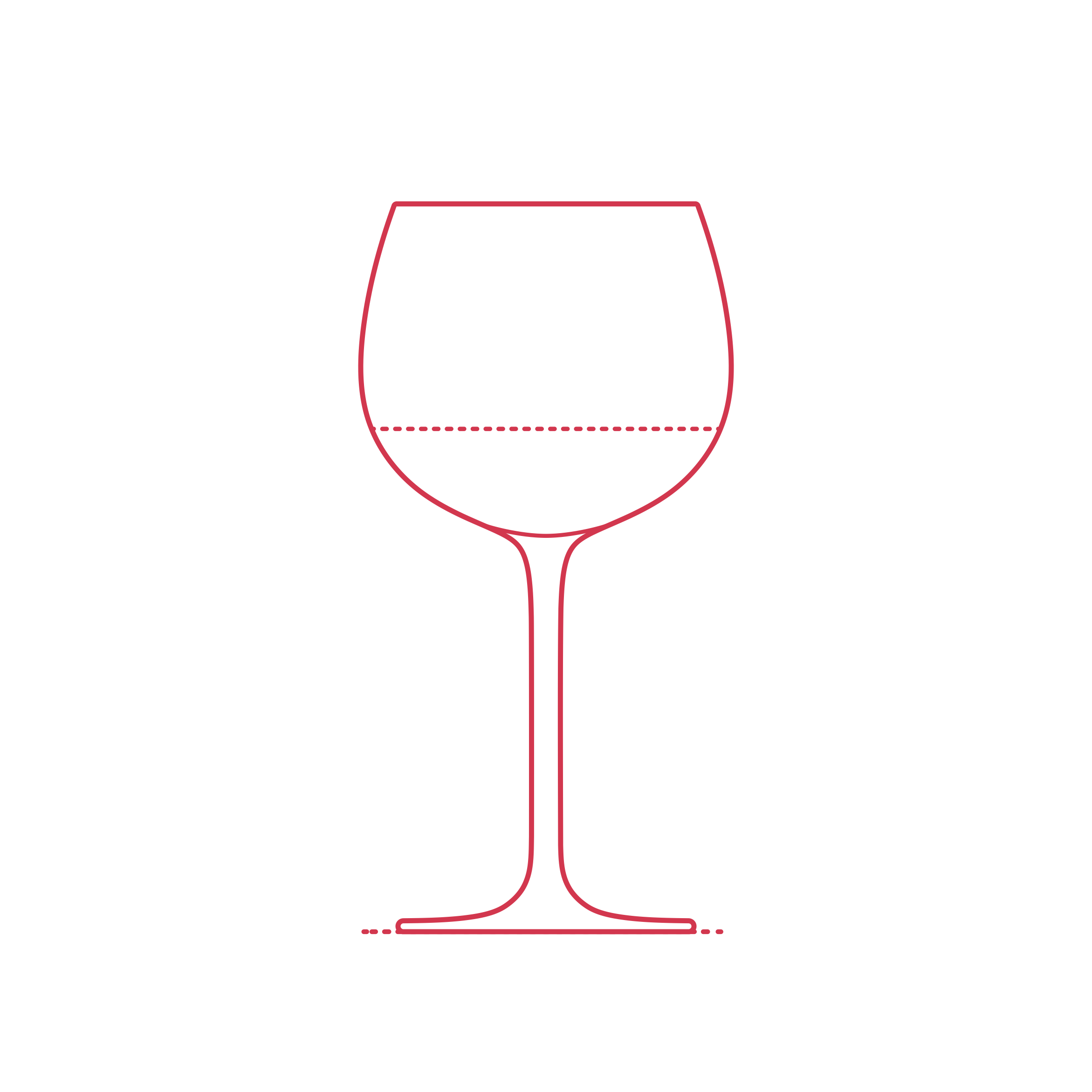 Objects Wine Glasses White Burgundy Wine Glass Outline Icon Svg Set Free Vectors